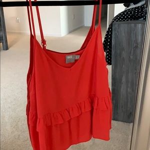 ASOS Tops - MOVING SALE - ASOS Ruffle Tank ASOS Tops - MOVING SALE - ASOS Ruffle Tank